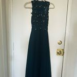 Women's Elegant Appliques Long Prom Dress Beaded Evening Party Gowns xs blue Photo 3