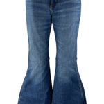 Wrangler NEW  Retro Women Blue High Rise Flare Bootcut Bell Bottom Denim Jeans 27 Photo 0