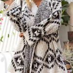 POL Aztec Waterfall Cardigan Large Photo 1