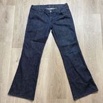 7 For All Mankind  Lexie Jeans 29‎ X 29.5 Blue Dark Curvy Flared Women Photo 0