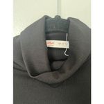 Romwe  Women’s Cowl Neck Black Crop Top Size L NWT Photo 4