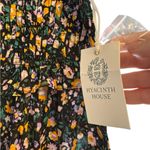 Hyacinth House Black Multi Floral Smocked Samantha Midi Dress Photo 4