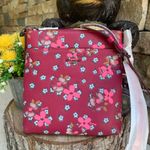 Coach Authentic Floral leather top zip Crossbody Photo 2