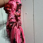 Akira  Elegant Pink Floral One-Shoulder Dress Photo 2