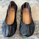 Tieks Black Leather Matte flats Size 8 Photo 0