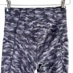 Athleta  Salutation Stash Pocket II Camo Printed 7/8 Tight Leggings Black Grey XS Photo 9