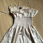 437  Satin Dress Photo 4