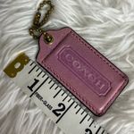 Coach  lavender pink Replacement Hang Tag Bag Charm Photo 2