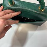 Lele Sadoughi Leather Top Handle Bag green Photo 8