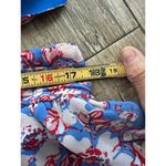 Pink Lily Women's Blue Floral V-Neck Cutout Maxi Dress Size Large Photo 9