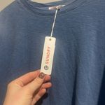 Sundry Sunday by Anthropology Blue Wash NWT long sleeve top Photo 2