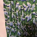 SCOOP WO SIZE XXL (20)Green and Blue floralPatterned Halter Dress pleated skirt Green Photo 5