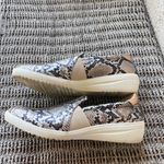 Imperfect snake print slip on shoes size 9.5M new directions maximalist chic Brown Photo 1
