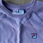 FILA Lavender Crewneck Sweater Photo 1