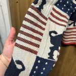 Don’t mess With Texas Dont Mess With Texas Vintage 1980s Cotton Patriotic Buffalo Cardigan Photo 10