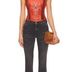 Understated Leather  Western Stretch Jeans in Faded Charcoal Photo 1