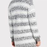 Anthropologie Heartloom X  Mila Eyelash Striped Cardigan Sweater Photo 6