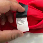 Black Halo  Petal Sleeve Dress in Chic Red,‎ Size 8 Photo 8