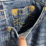 True Religion  Billie Mid Rise Straight Jeans size 33 Photo 2