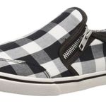 Ralph Lauren NWT Lauren  Black/White Jeorgia Zip Slip-On Sneaker 8.5B Photo 11