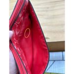 Coach Peyton Wristlet Signature coral Pink Silver Hardware Wallet handbag READ Photo 9