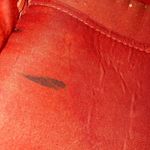 Big Buddha Orange Tote 13X6X13 Bucket Style Woven Tassels Photo 5