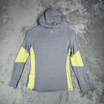 FootJoy  Hoodie Womens Small‎ Gray Neon Yellow Golf Layer Activewear Athleisure Photo 2
