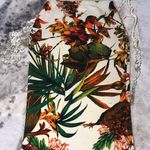 Floral Print Pencil Skirt Multi Photo 0