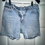 Calvin Klein Light Blue Jean Shorts Photo 0