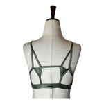 Koral Sports Bra Women Small Olive Green Element Shimmer Strappy Yoga Athletic Photo 4