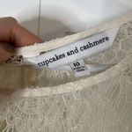 Cupcakes and Cashmere cream lace shift dress size 10 Photo 3