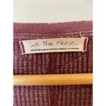 We The Free  by Free People Buttercup Thermal Scoop Neck Top Pink Women's Medium Photo 6