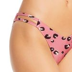 Red Carter  Pink Leopard Print Bikini Bottom small NWOT Photo 2