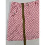 Nike  Pink Gingham Skort Size 10 Golf Tennis Active Skirt Photo 6