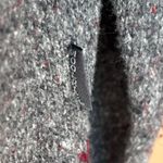 Woolrich Vintage Gray Red Half Zip Nordic Heart Trim Wool Sweater Warm Cozy Photo 8