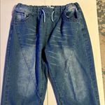 Miss Look Relaxed Blue Jeans with Distressed Look Photo 1