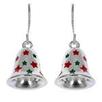 Christmas Bells Earrings Dangle hooks New Holiday Photo 2