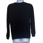 DC Batman Small Black Yellow Batman Large Logo Bejeweled Sweatshirt Crewneck Photo 1