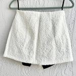 Proenza Schouler NWT $1.290 Stretch Bouclé-Knit Mini Skort White/Black Size US 2 Photo 6