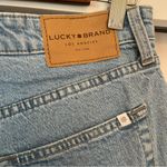 Lucky Brand  Lucky Pins Blue Denim Cutoff Jean Shorts with Embroidery Womens 8/29 Photo 7
