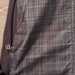 Lululemon Run: Back On Track JacketCoal Pig Pink Shale Stripe / Coal Sz 8 Photo 2