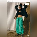 NWOT Free People Movement Offsides pants sz L Green Size L Photo 3