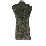 Bar III ‎ Size XS Printed Satin Mini Wrap Dress Photo 2