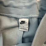 Nike  Women's Loose Fit High Rise Light Blue Shorts Photo 2