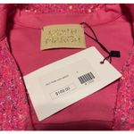 Judith March  Hot Pink Sequin Wrap Mini Dress Long Sleeve Holiday Party Small Photo 9