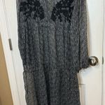 Cost Plus World Market Black and Gray Long Sleeve Dress Size undefined Photo 0