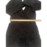 Free People  Let’s Dance Cheetah Black Cocktail Deess Size 8 Photo 4