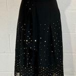 Rampage Clothing Company Black Skirt with Gold Sequins Photo 0