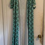 Crazy Train  Aqua Cactus Print Tunic Photo 0