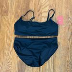 ANDIE  Bikini‎ Set Maui Top Hipster Bottom Black size M NWT Photo 4